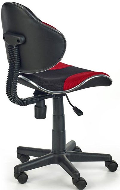 dětská židle FLASH černo-červená