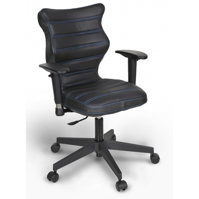 Židle VERO velikost 5 černo-modrá proužkovaná