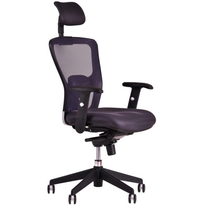 kancelářská židle DIKE s podhlavníkem černá