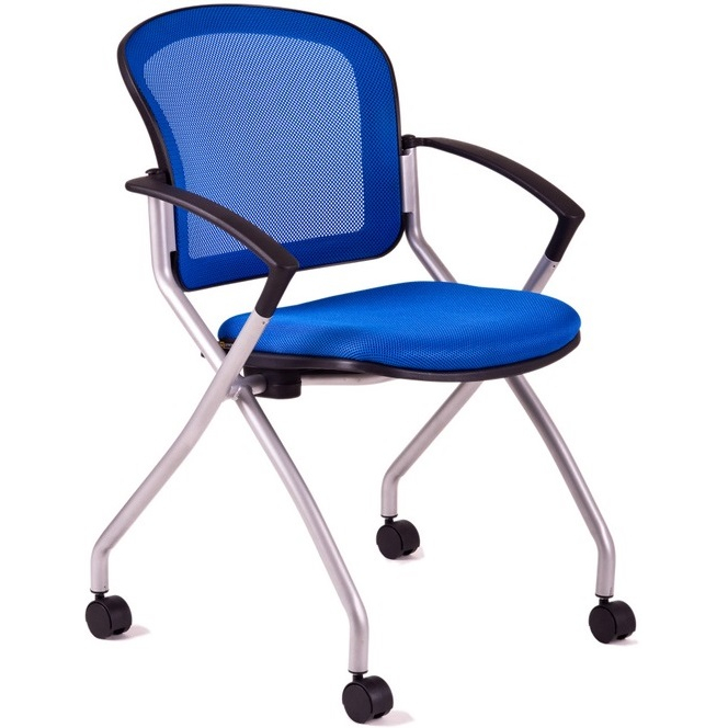 konferenční židle METIS, modrá