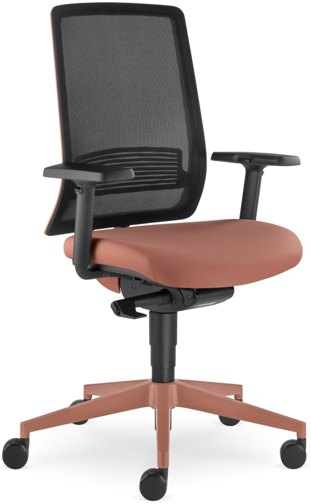 Kancelářská židle Lyra AIR 215-BRICK-AT gallery main image