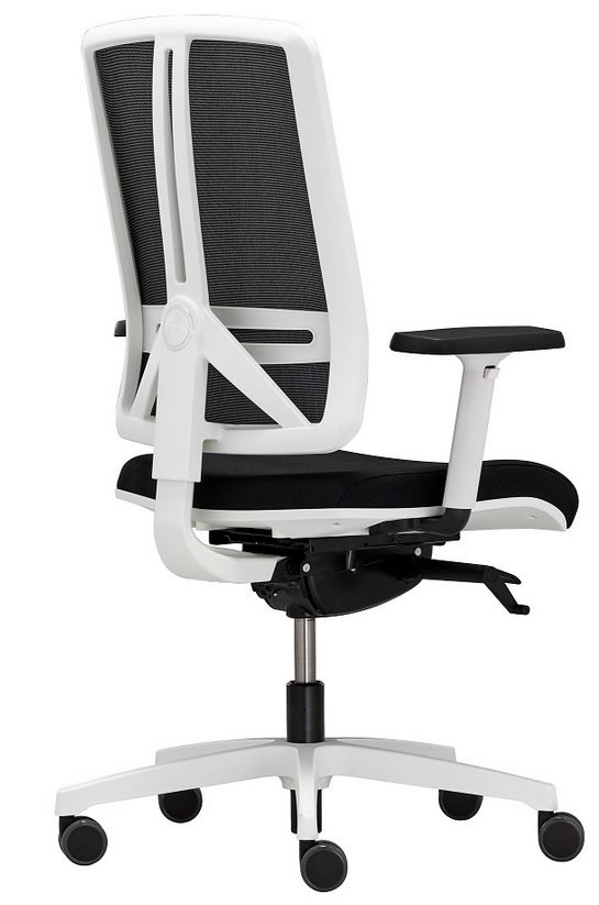 kancelářská židle FLEXI FX 1106, bílé provedení