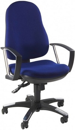 kancelářská židle Trend SY 10 Topstar modrá se synchronním mechanismem