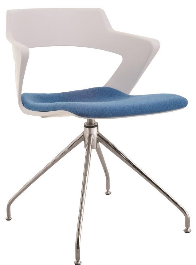 Antares, židle 2160 TC Aoki style s čalouněným sedákem