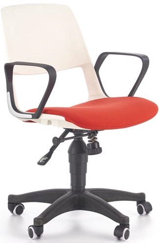 dětská židle JUMBO bílo-červená