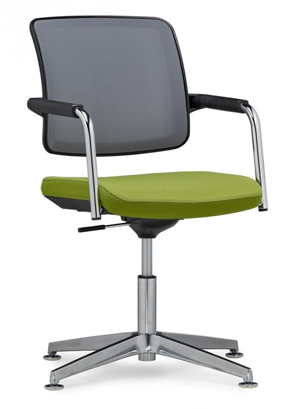 konferenční židle Flexi FX 1162 od RIM čalouněný sedák síťovaný opěrák