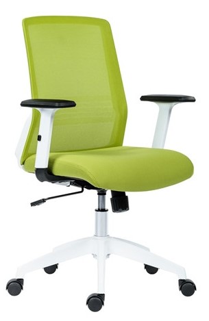 studentská židle Novello White green