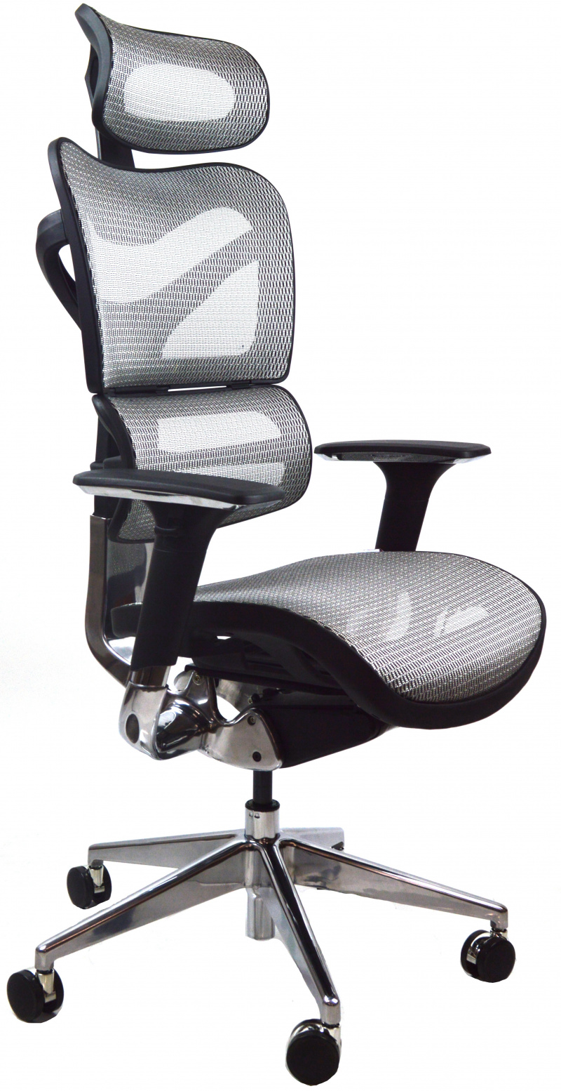 kancelářská židle Aries JNS-701, bílá W17