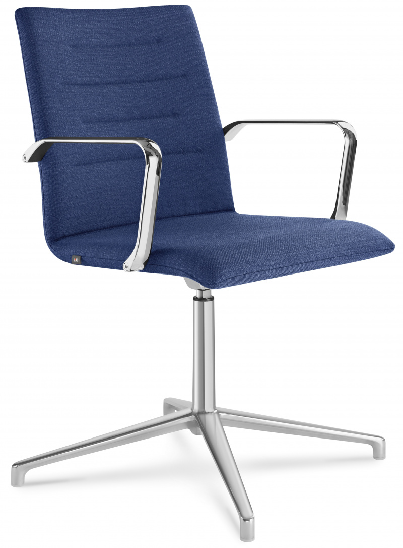 Konferenční židle OSLO 227-K-N6, hliník