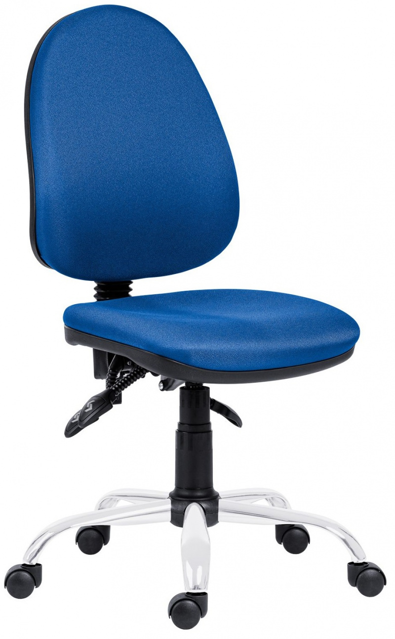 kancelářská židle PANTHER ASYN C D4 modrá