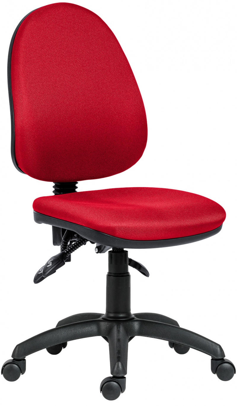 kancelářská židle PANTHER ASYN D3 červená