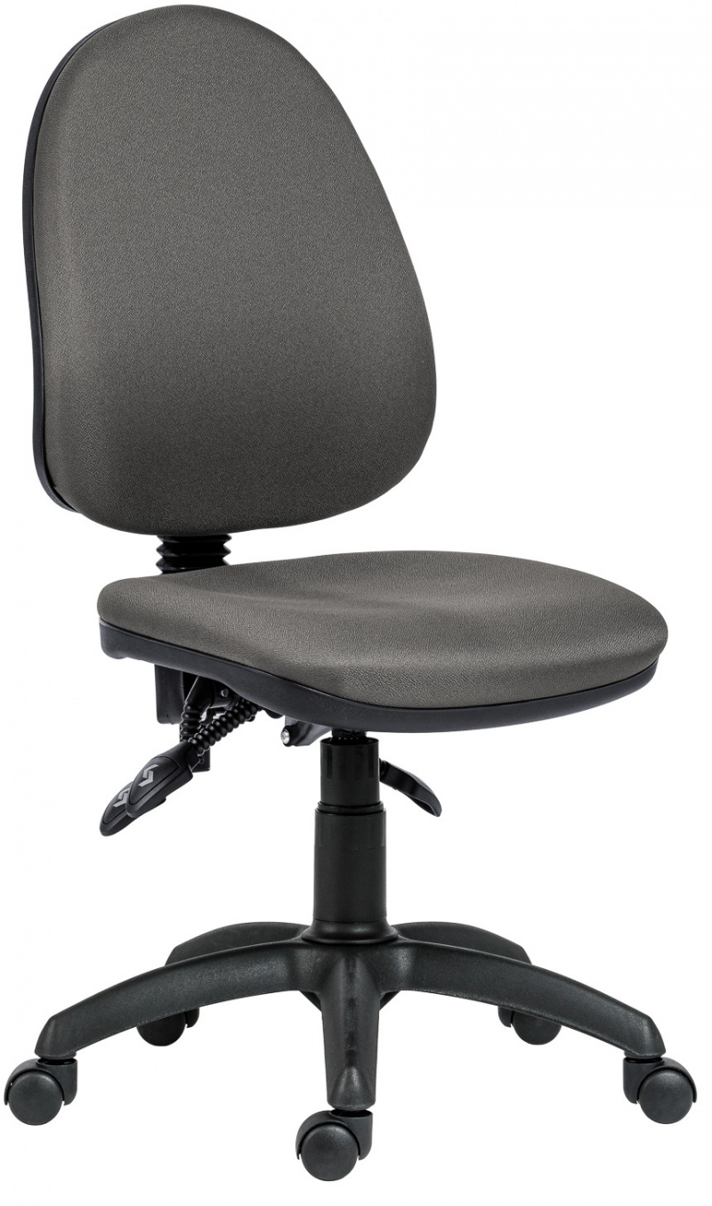 kancelářská židle PANTHER ASYN D5 šedá