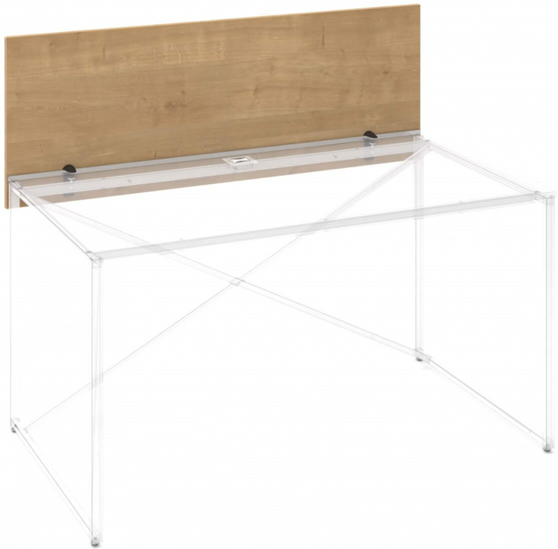 Dělicí panel pro jednomístné stoly ProX 138x1,8x50,4