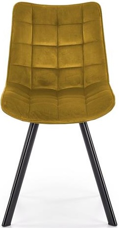 Jídelní židle K332 hořčicová