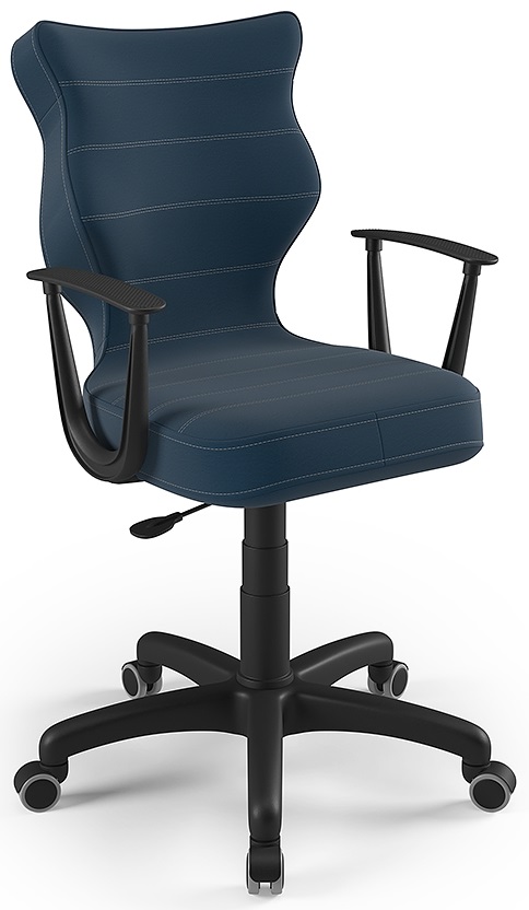 Studentská židle NORM 5, modrá Velvet 24