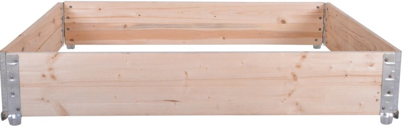 Záhon vyvýšený SKLÁDACÍ 120x80cm dřevěný