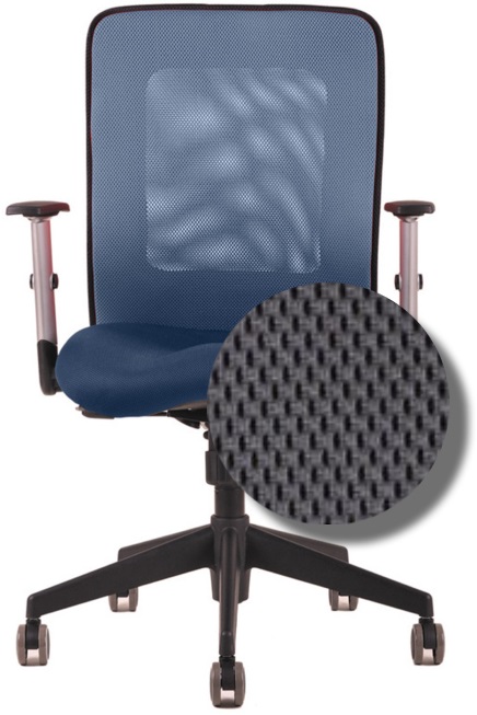 kancelářská židle CALYPSO celoantracitová