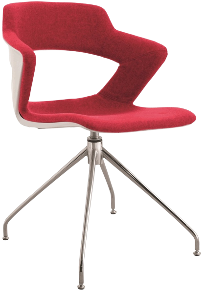 Antares, židle 2160 TC Aoki Style s čalouněným sedákam a opěrákem