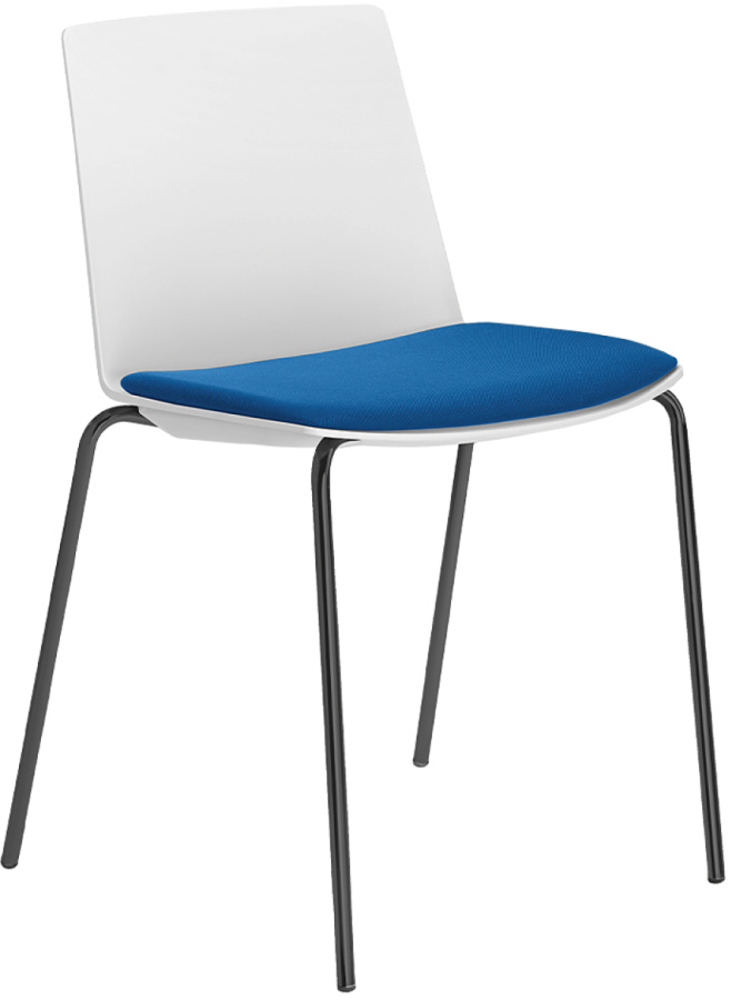 Konferenční židle SKY FRESH 052-N0, kostra bílá