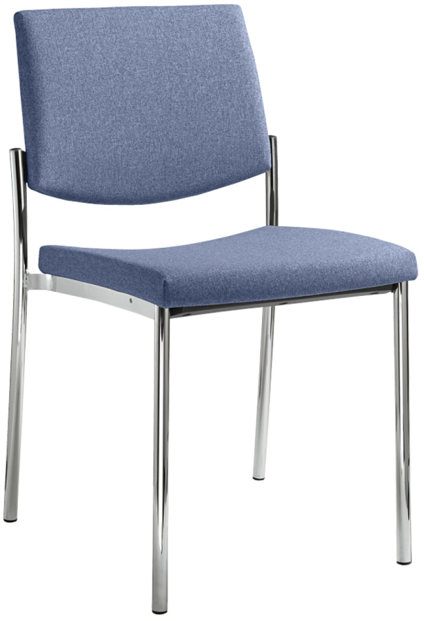 Konferenční židle SEANCE ART 193-N4, kostra chrom