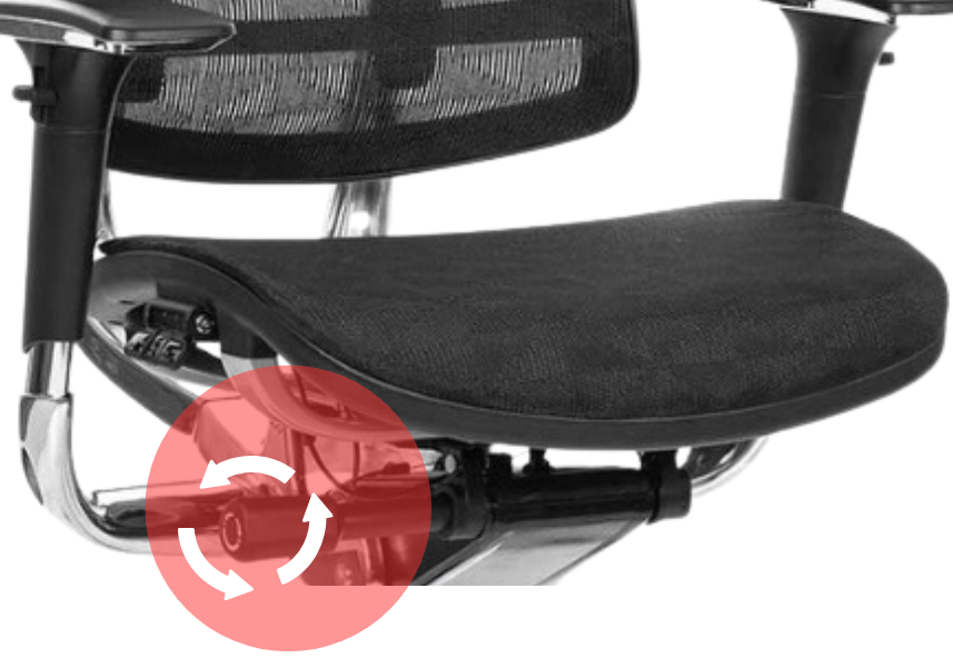 Ergonomická kancelářská židle ORION JNS-801, černá, sezení 8+ hodin denně