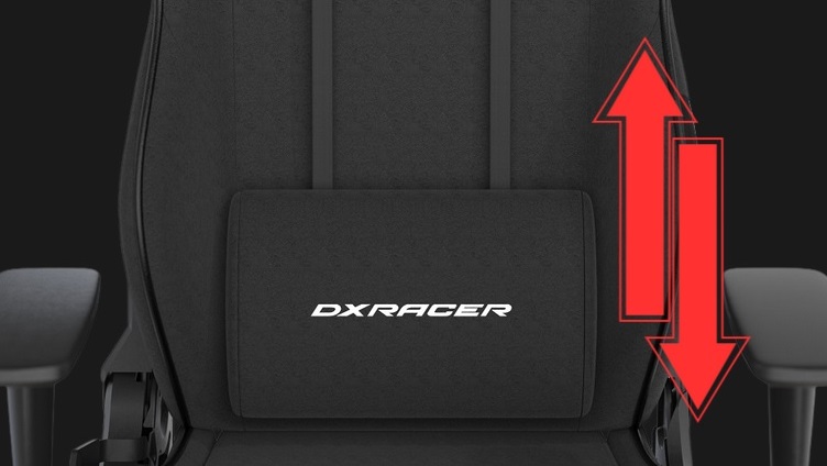 Herní židle DXRacer GLADIATOR černá, látková