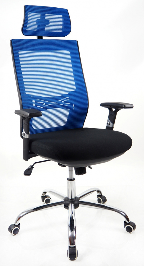 kancelářská židle MARIKA YH-6068H modrá