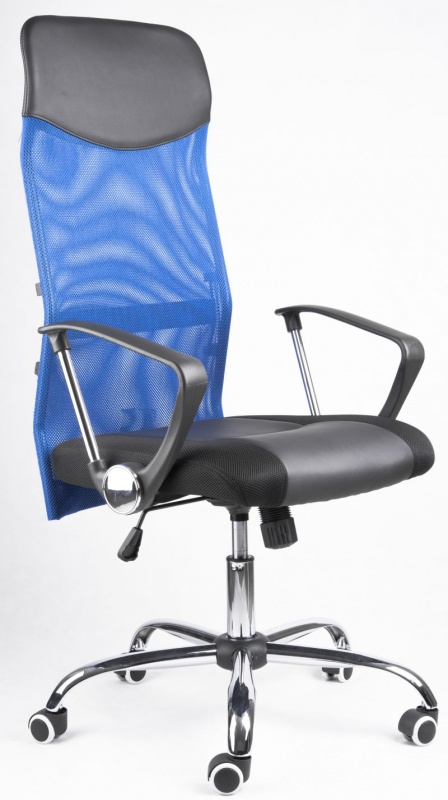 kancelářská židle IDAHO modrá sítovina