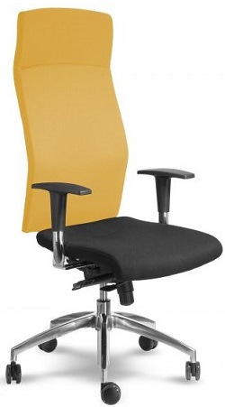 Kancelářská židle Prime 2299 Mayer žlutá