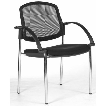 židle OPEN CHAIR 10 - kostra chrom, s područkami