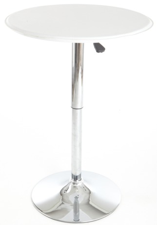 stolek MANUEL výškově nastavitelný, bílý gallery main image