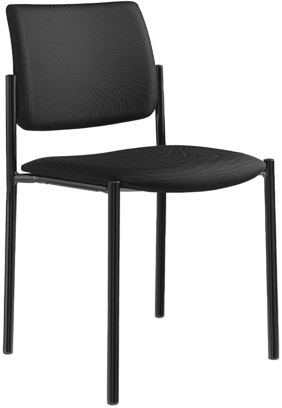 Levně LD SEATING Konferenční židle CONFERENCE 155-N1, černá