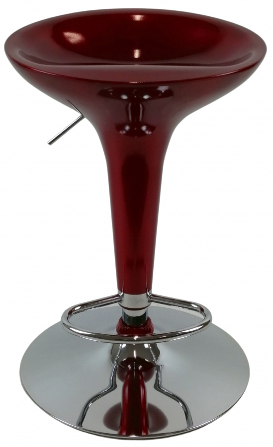 barové židle EMILIO barva vínově rudá gallery main image