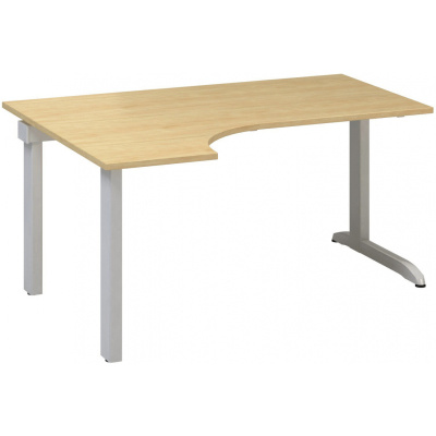 ALFA 305 stôl kancelárský 321, 180x120 cmrohový levý