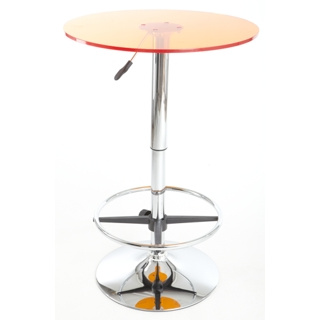 stolek ROBERTO výškově stavitelný oranžový