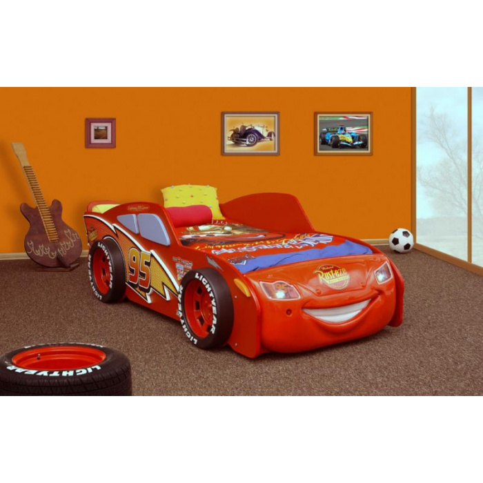 dětská postel Cars Blesk McQueen MDF