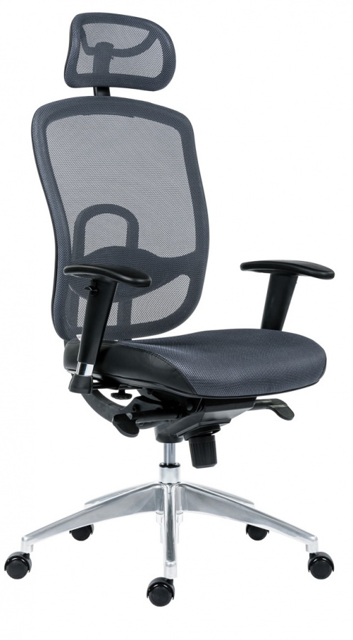 kancelářská židle Oklahoma PDH šedá