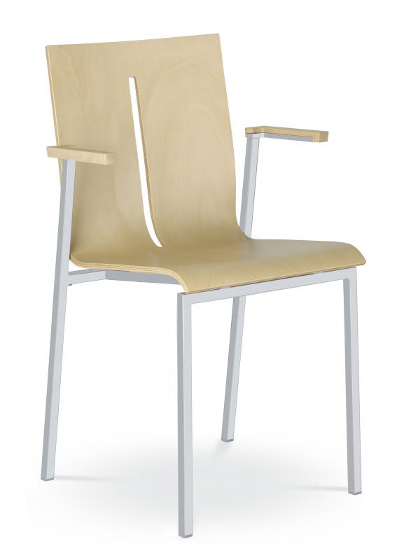 Konferenční židle TWIST 250-N2, kostra šedá gallery main image