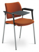 Konferenční židle DREAM 110-N2,BR, kostra šedá