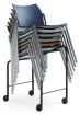 konferenční židle DREAM 111-N1, kostra černá 