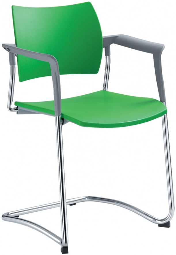 Levně LD SEATING konferenční židle DREAM 131-Z-N4,BR, kostra chrom