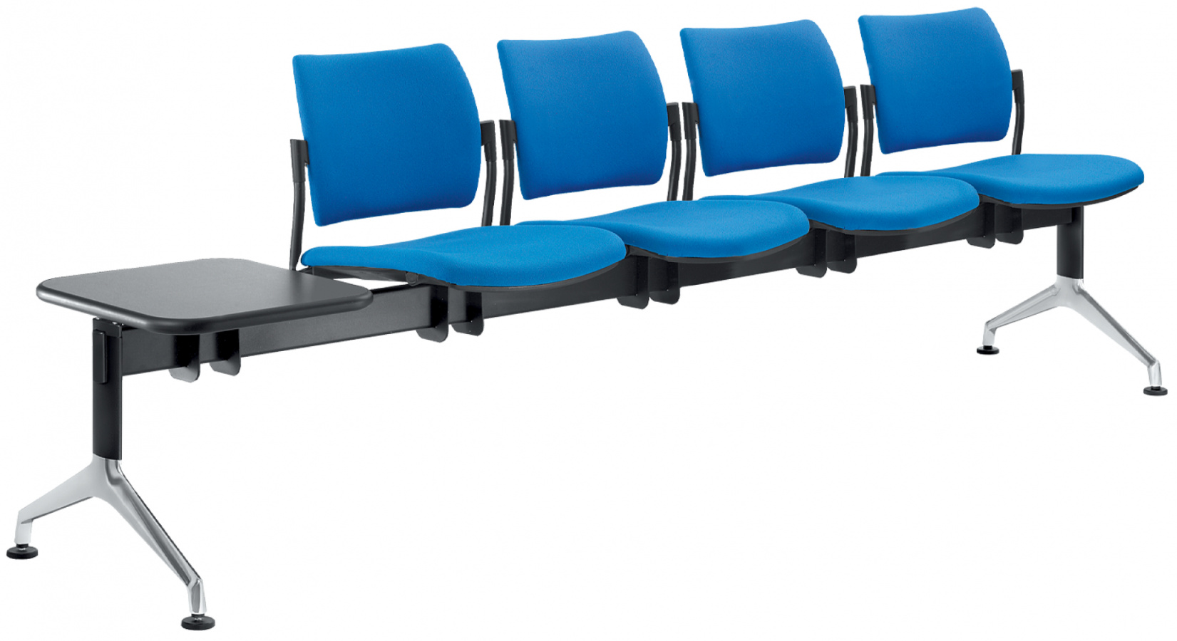 Levně LD SEATING lavice DREAM 140-4T-N1, podnož černá, se stolkem