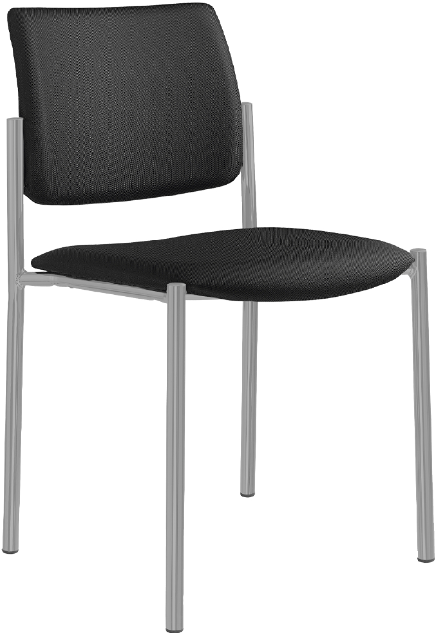  Konferenční židle CONFERENCE 155-N2, efekt hliník gallery main image