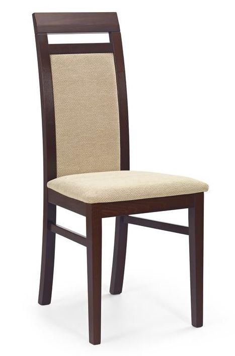 jídelní židle ALBERT tmavý ořech/torent beige gallery main image