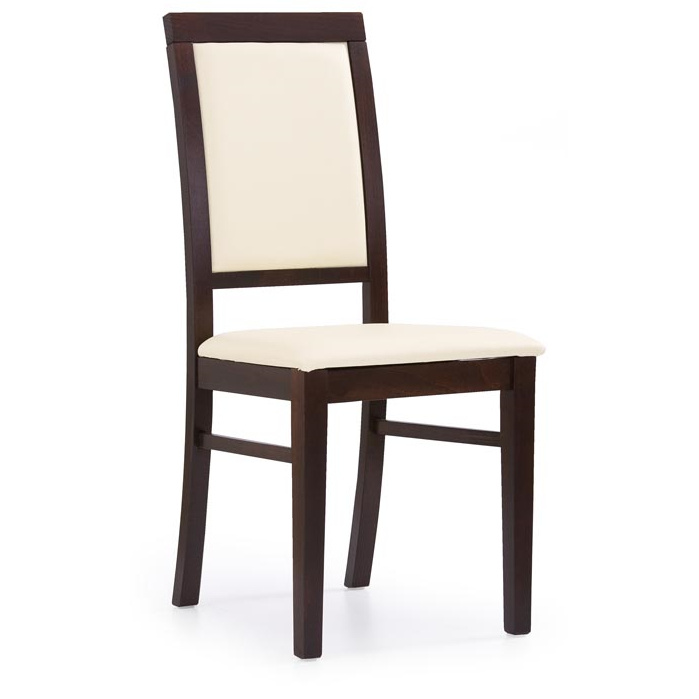 Jídelní židle SYLWEK1 tmavý ořech/ eko kůže