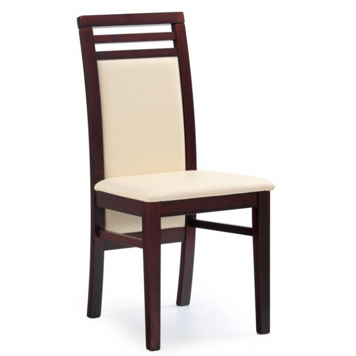 židle SYLWEK4, dřevo/eko kůže