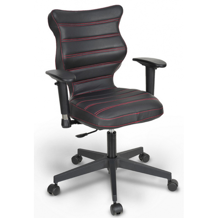 Židle VERO velikost 5 černo-červená proužkovaná