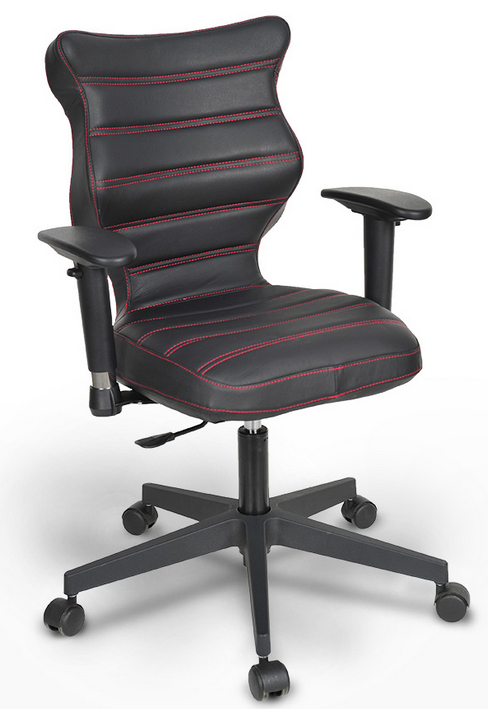 Židle VERO velikost 5 černo-červená proužkovaná gallery main image