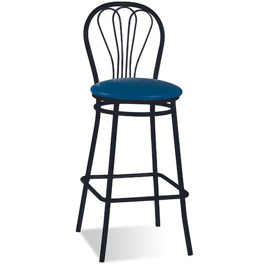Jídelní židle VENUS HOCKER čalouněná, kostra černá