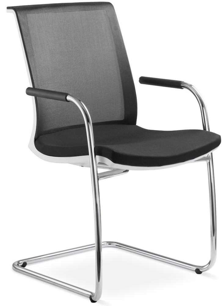 Konferenční židle LYRA NET 213-Z-N4, kostra chrom gallery main image